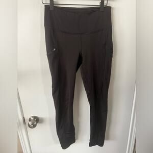 Fleece Lined Ankle Length Leggings M